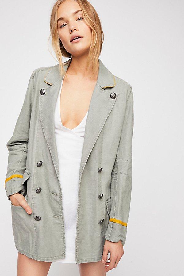 At Ease Blazer By Free People